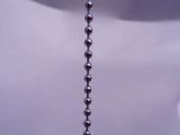 Bedienkette Metall Kugeldurchmesser 4,5 mm, maximaler Abstand 6 mm