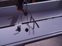 Bajonettverschluss-Halter für Aufzugband und Leiterkordel