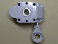 Schneckengetriebe 7:1, 55 mm, PVC-&Ouml;se abnehmbar, 13...