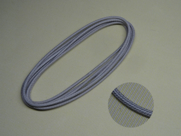 Endloszugschnur 3,1 mm grau Bedienlänge 100 cm / Umlauf 200 cm Feingeflecht
