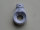 Markisenöse rund aus Kunststoff grau Bohrung 10 mm Sechskant (auch für 10 mm rund geeignet)