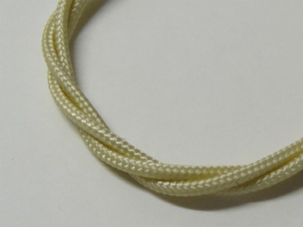 Zugschnur 2,0 mm Farbe: elfenbein