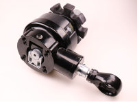 Markisen-Kegelradgetriebe 4,4:1 (rechts) f&uuml;r 85 mm Nutrohr, schwarz mit PVC-&Ouml;se rund