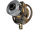 Kegelradgetriebe 3:1 f&uuml;r 50er Rundwelle 6 mm 6-kant beidseitig verwendbar, mit Endanschlag