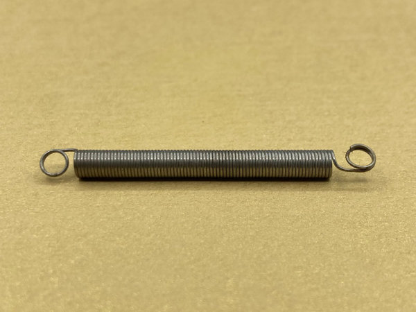Schraubenzugfeder H 52 mm 4,4 mm f&uuml;r Faltstore / Plissee