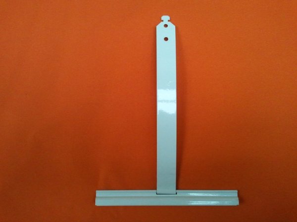 Rollladen-Aufh&auml;nger f&uuml;r Normalprofil, 150 x 207 mm, kunststoffbeschichtet, mit Nase